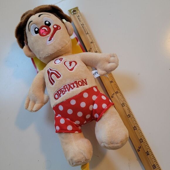 NEW OPERATION Plush DOG TugToy with Red Polka Dot Shorts SURGERY NWT - Picture 8 of 8